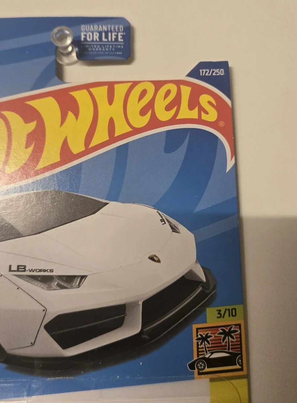 LB-WORKS Lamborghini Huracán Coupé Hot Wheels HW Exotics White 3/10 172/250